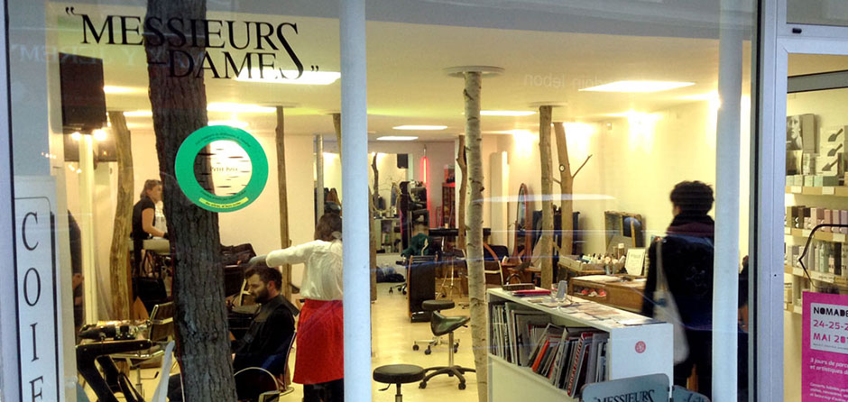 Petit Bois, installation au salon Messieurs Dames